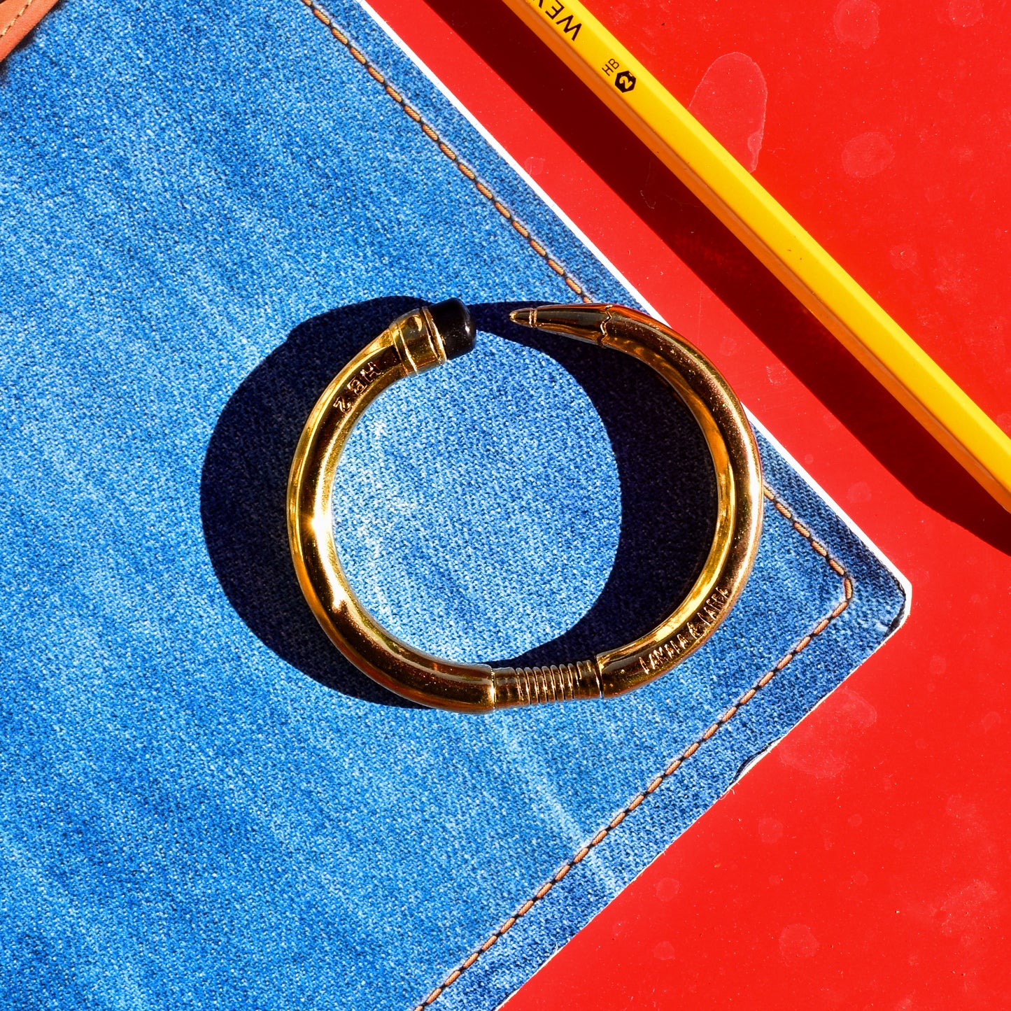 "Lápiz" Cuff Bracelet