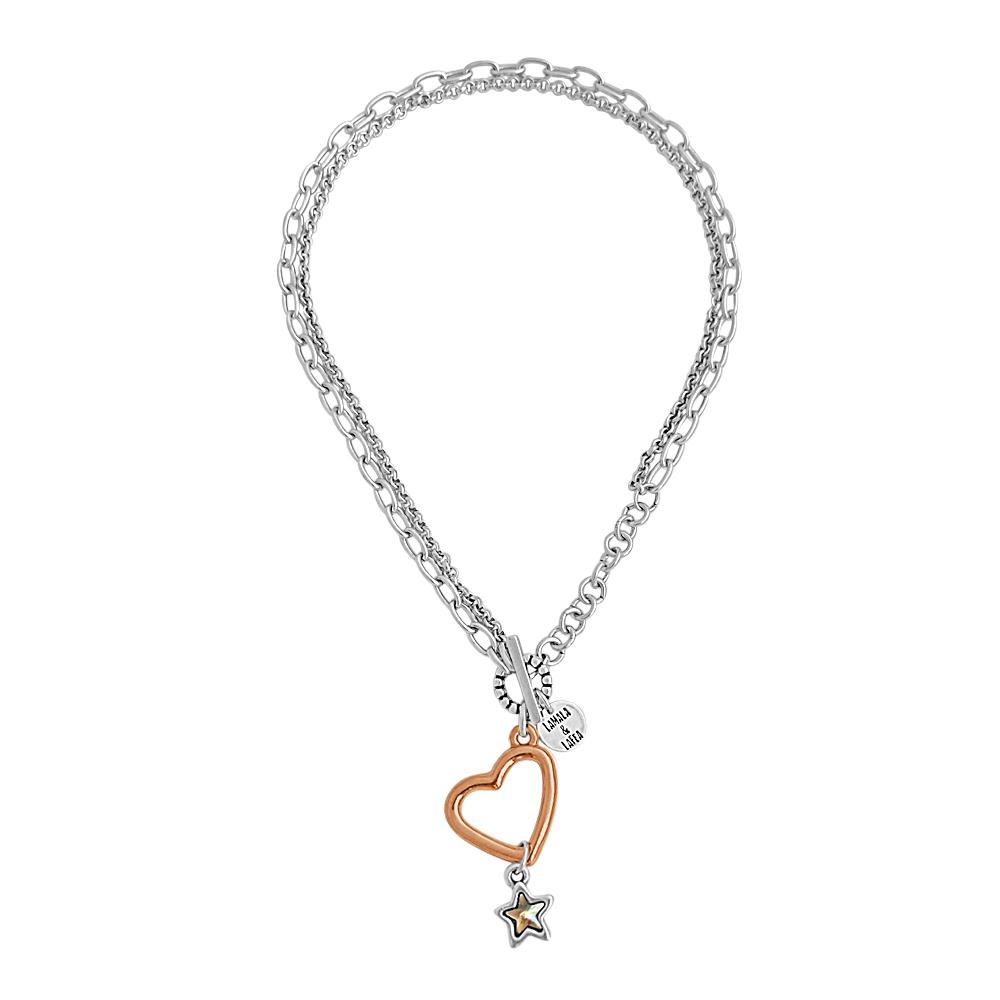 "Brave Heart" 2 in 1 Necklace