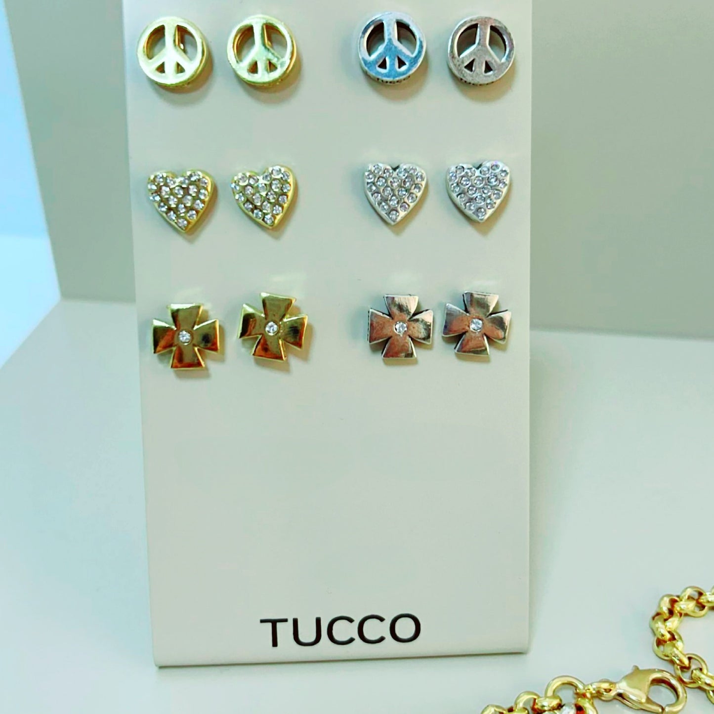 "Feelings" Heart Earrings