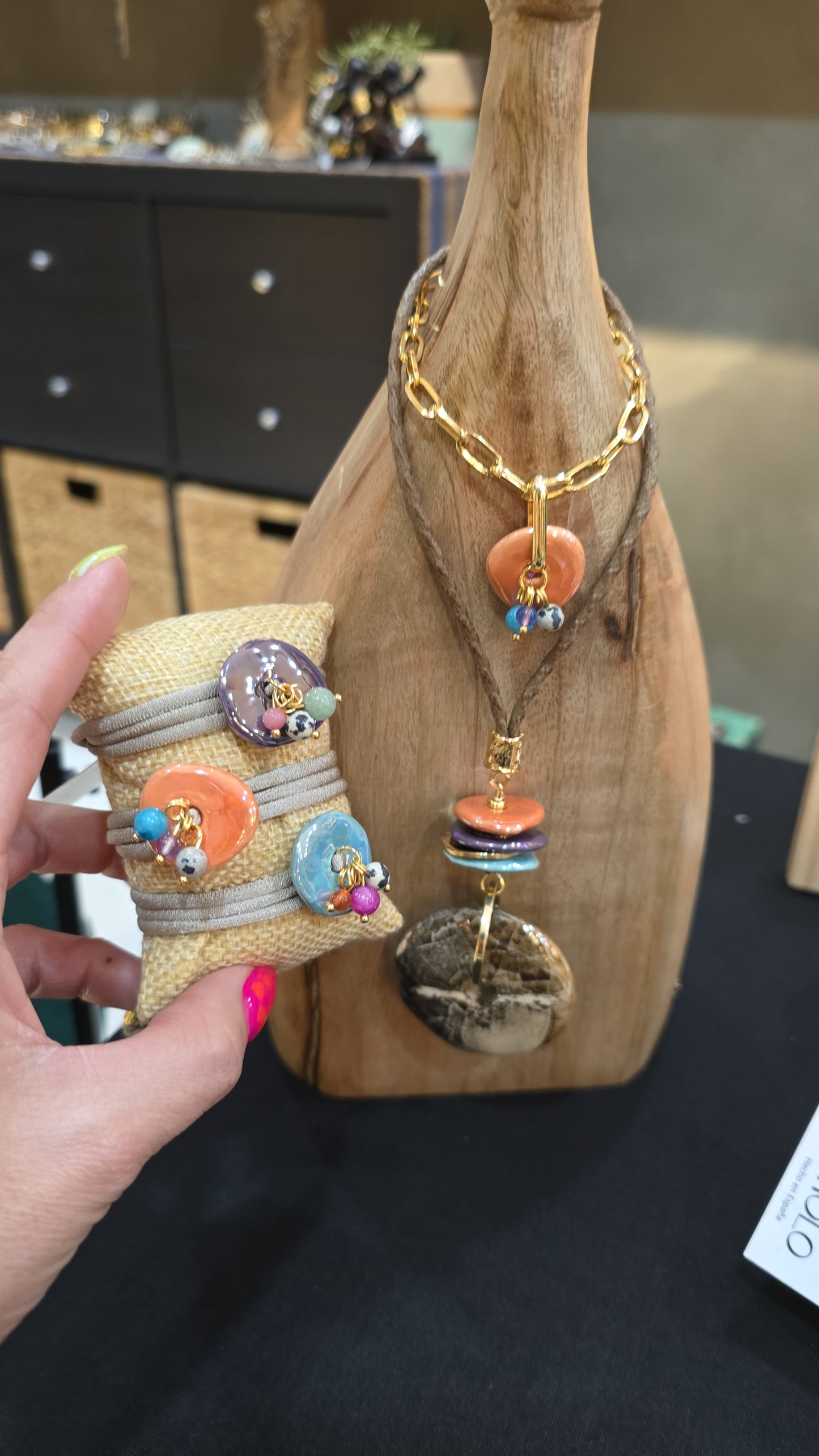 "Clay" Long Necklace