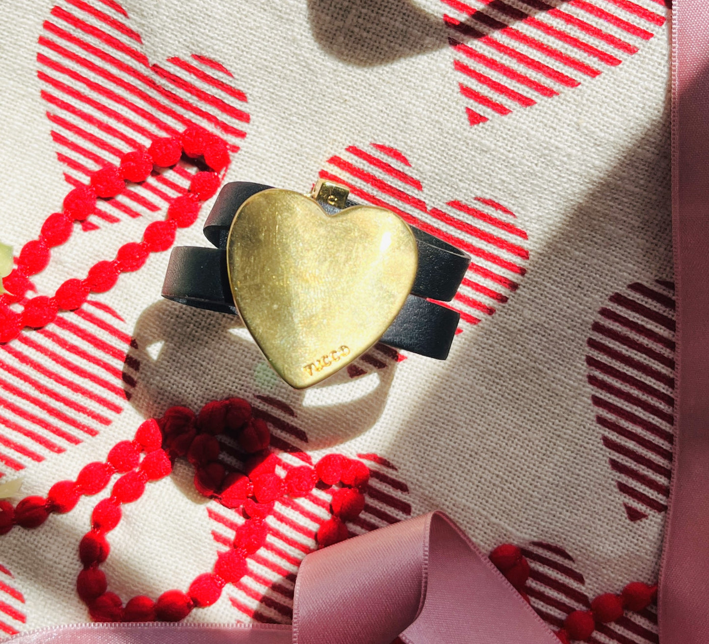 "Ciao Amore" Leather Bracelet