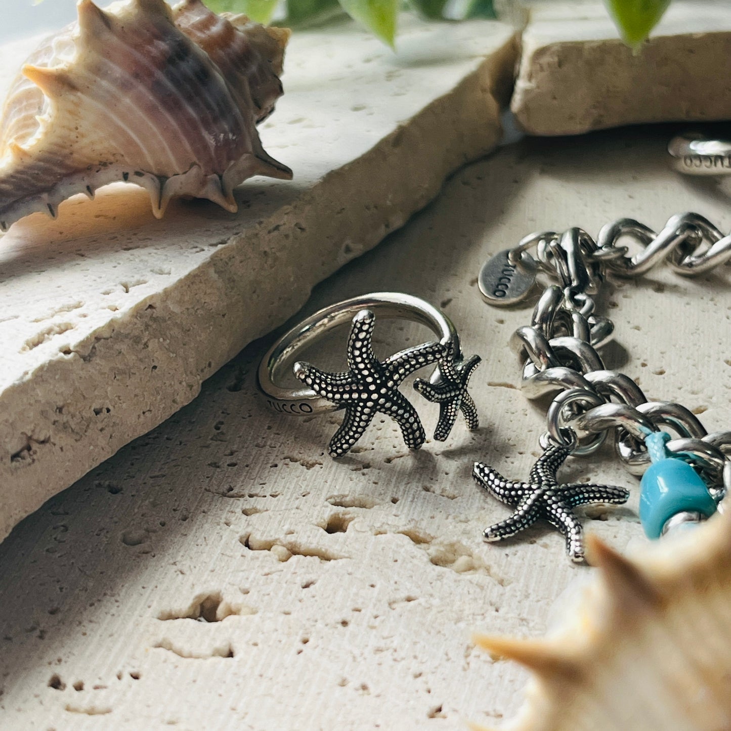 "Summer" Starfish Ring