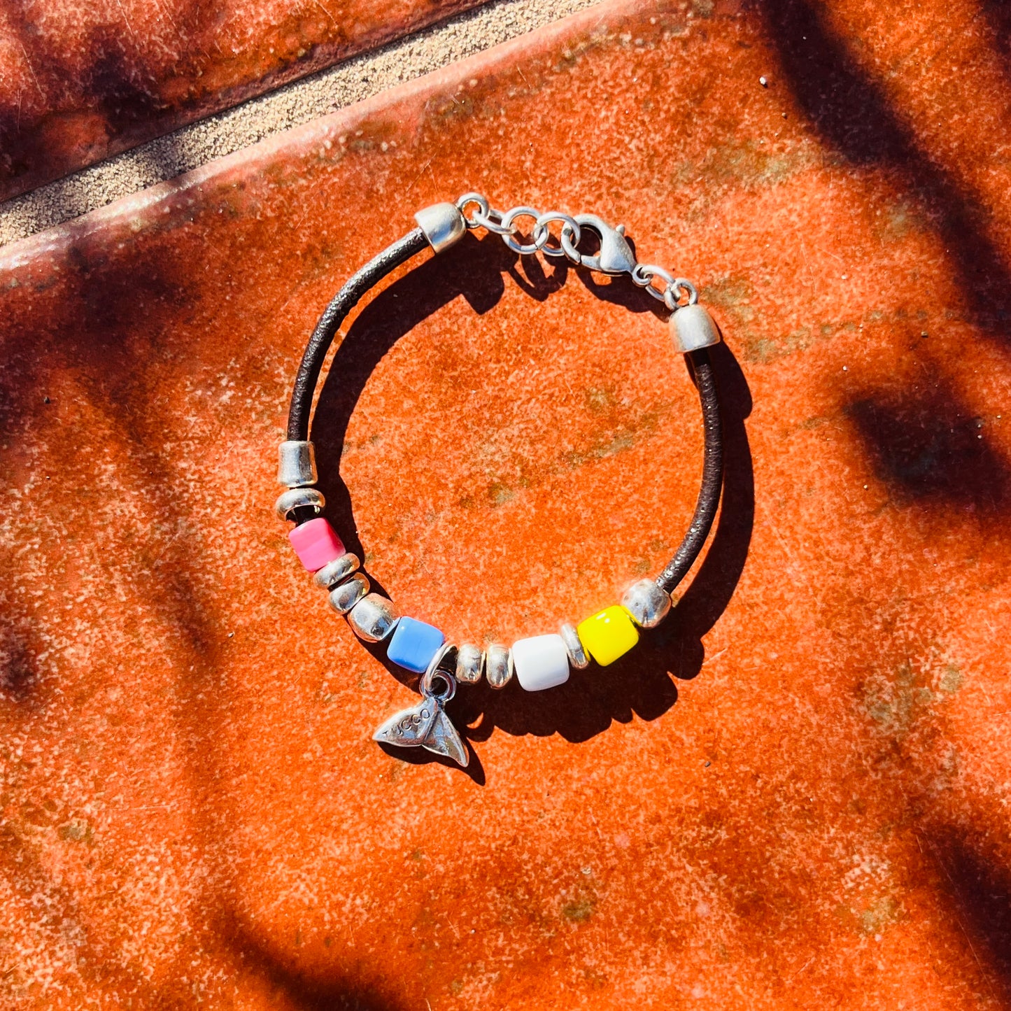 "Agua Salada" Leather Bracelet