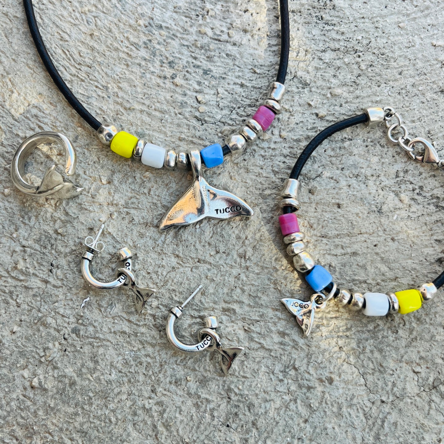 "Agua Salada" Leather Bracelet