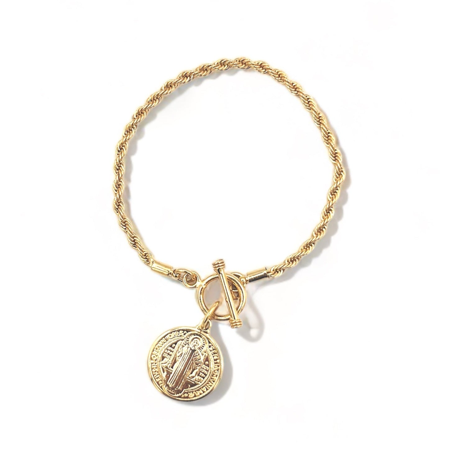 Medal Pendant Bracelet