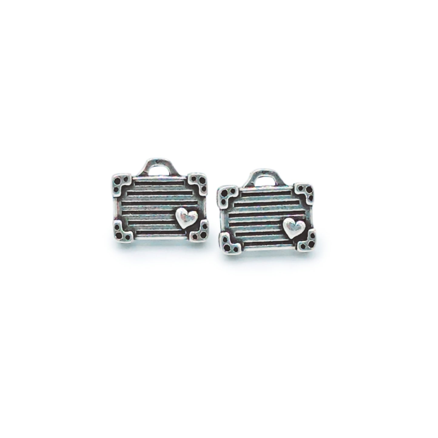 "Fly with me" Suitcase Earrings
