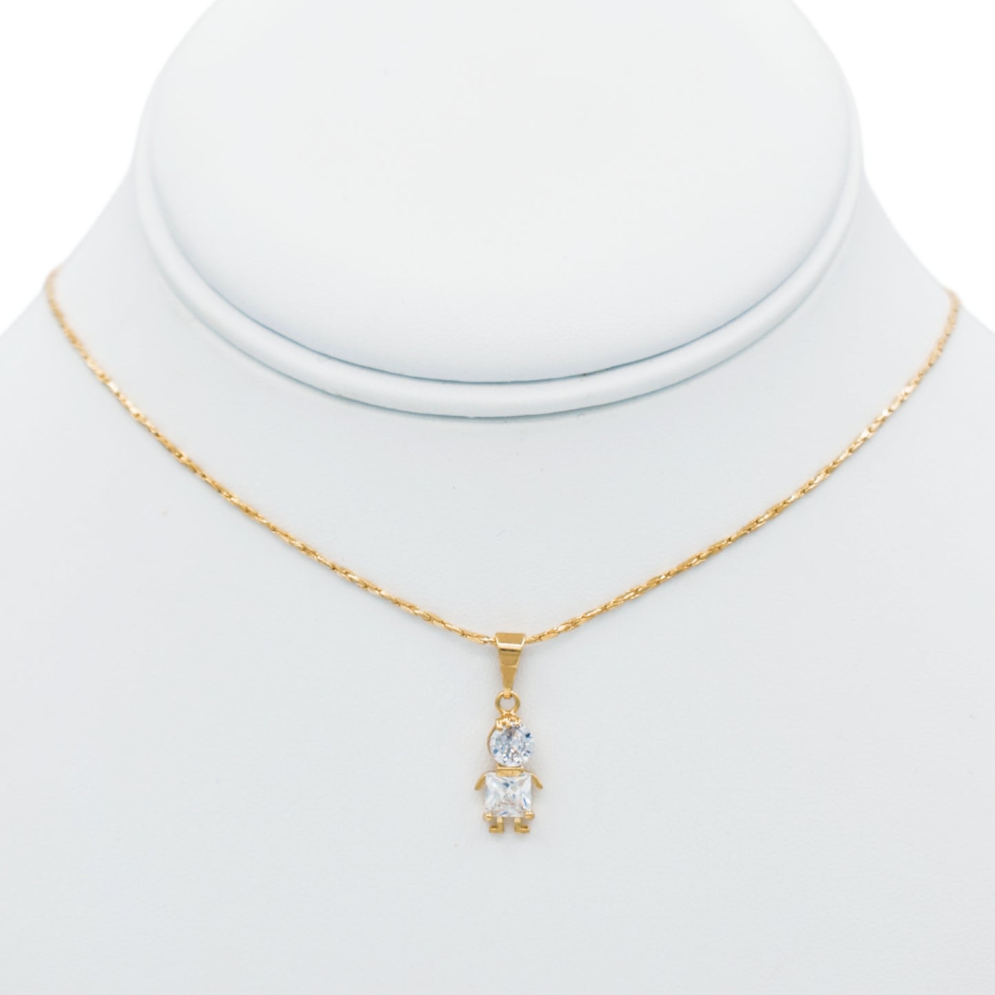 Crystal Boy Necklace