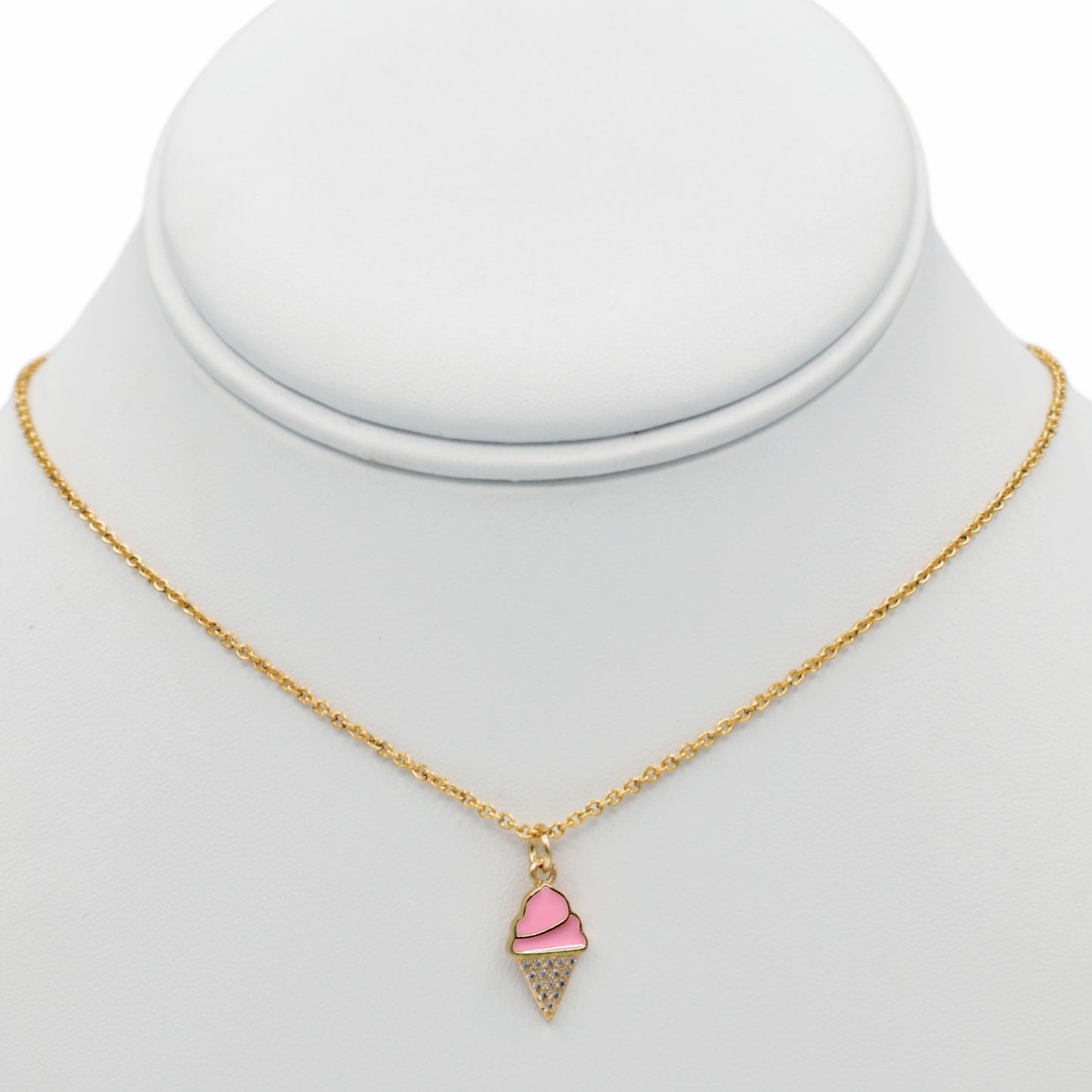 Ice Cream Cone Necklace