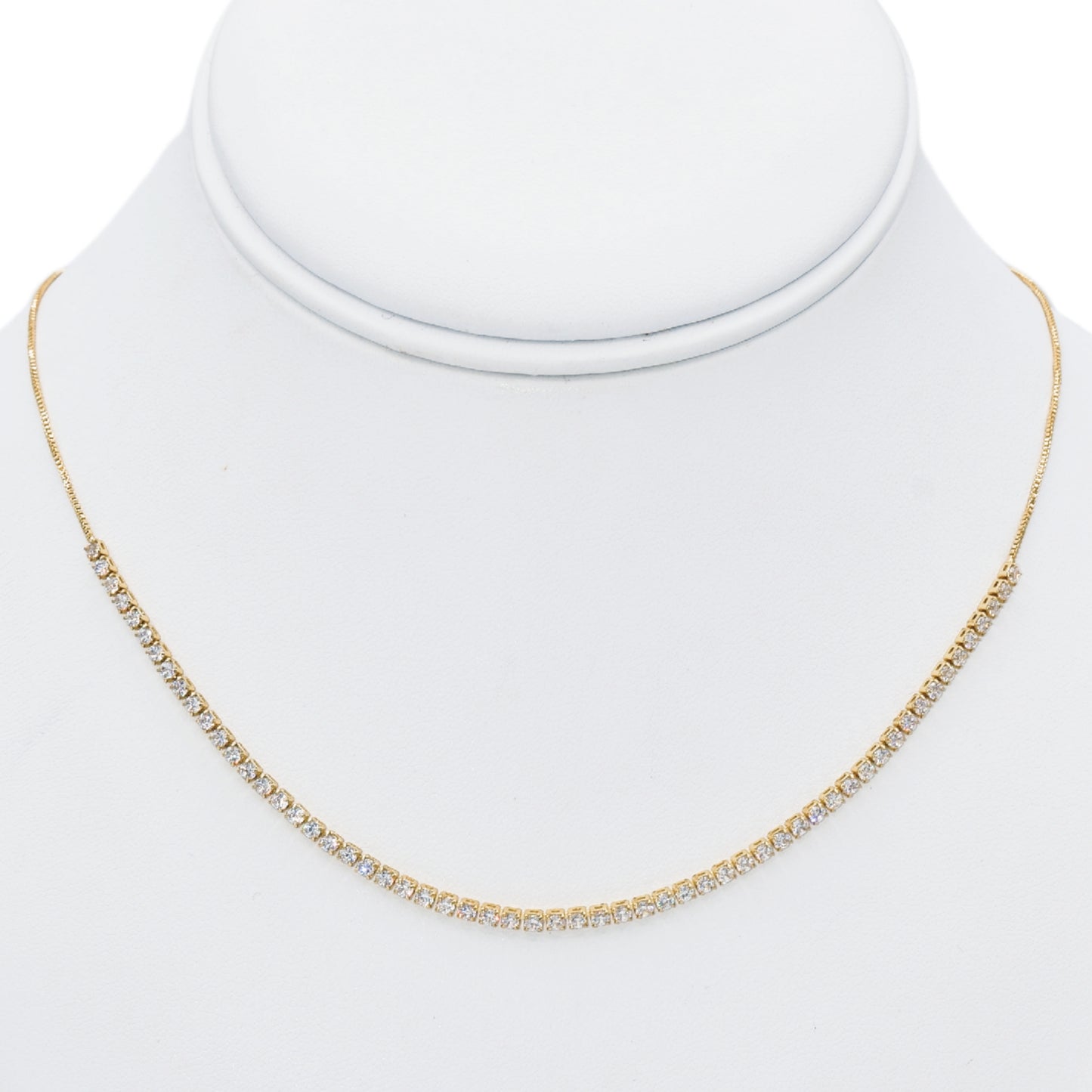 Zirconia Cubes Necklace