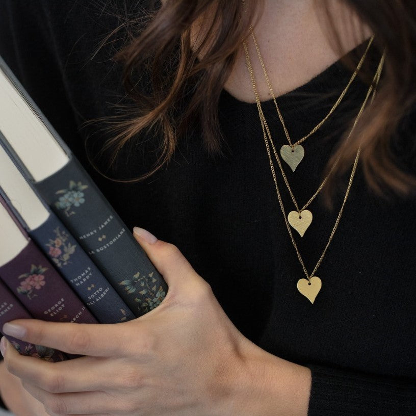3 Layers Hearth Pendants Necklace