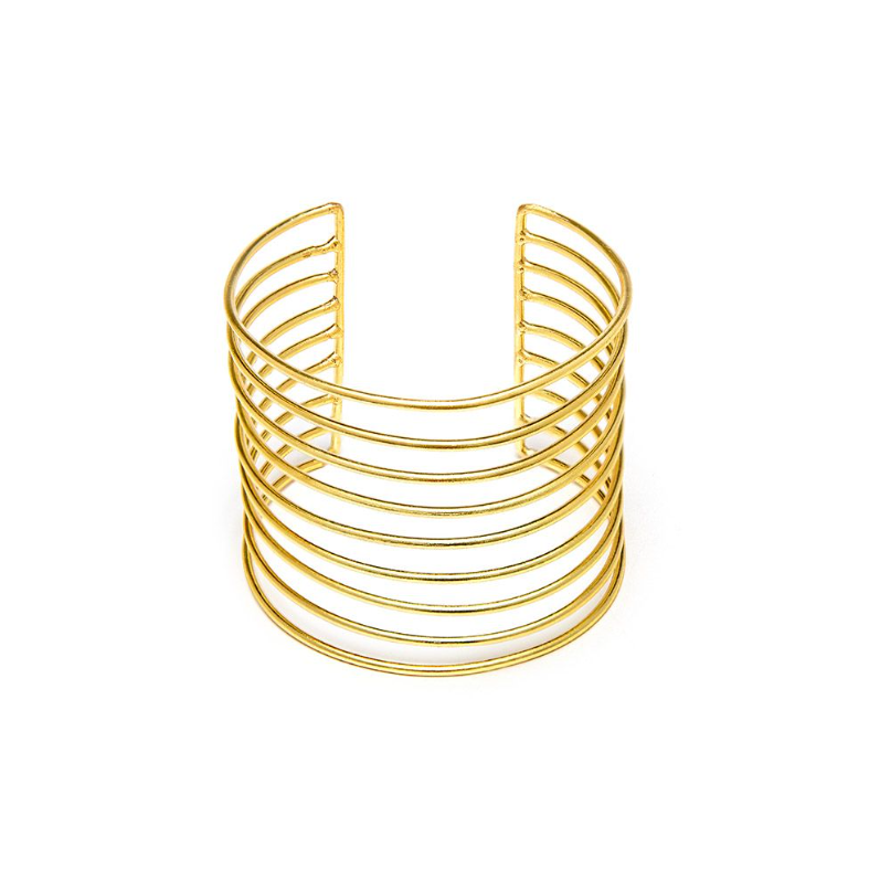 Multiline Cuff Bracelet