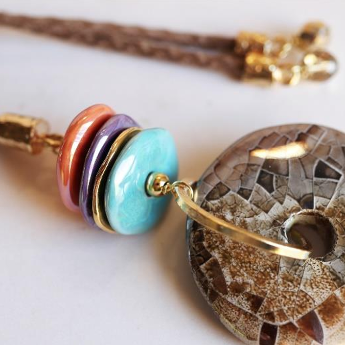 "Clay" Long Necklace
