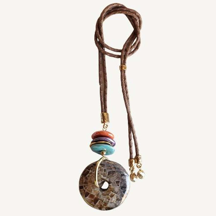 "Clay" Long Necklace