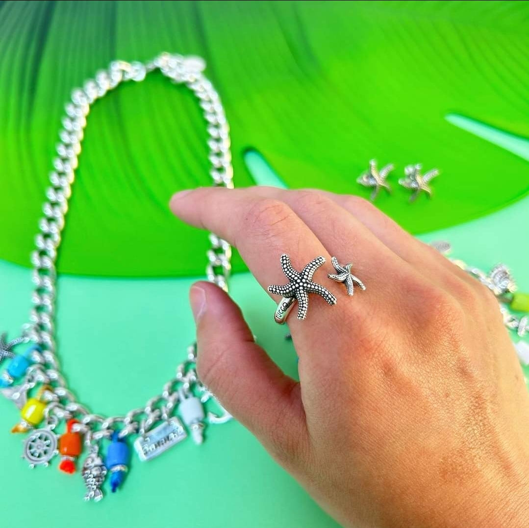 "Summer" Starfish Ring