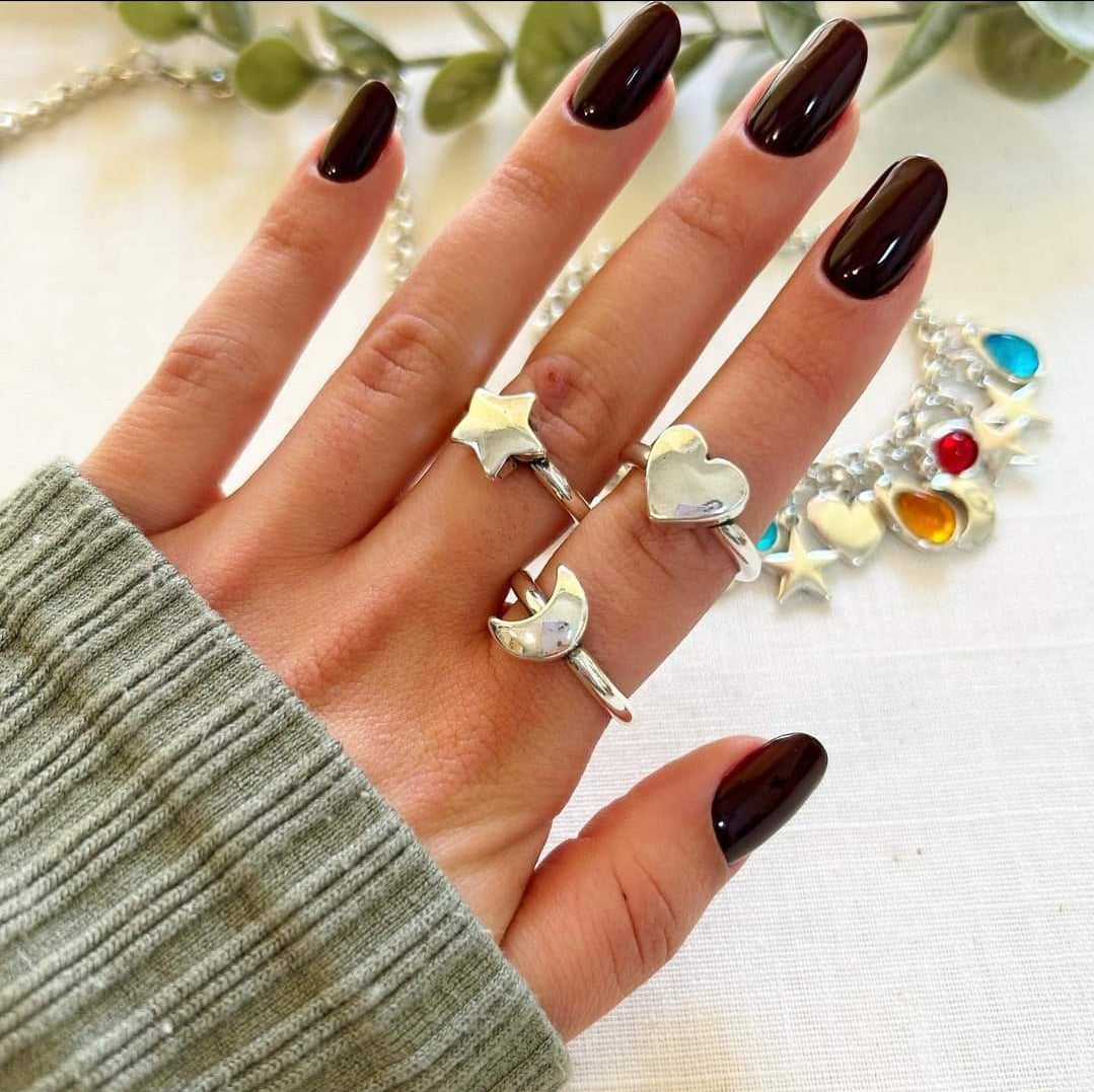 "Moon" Ring