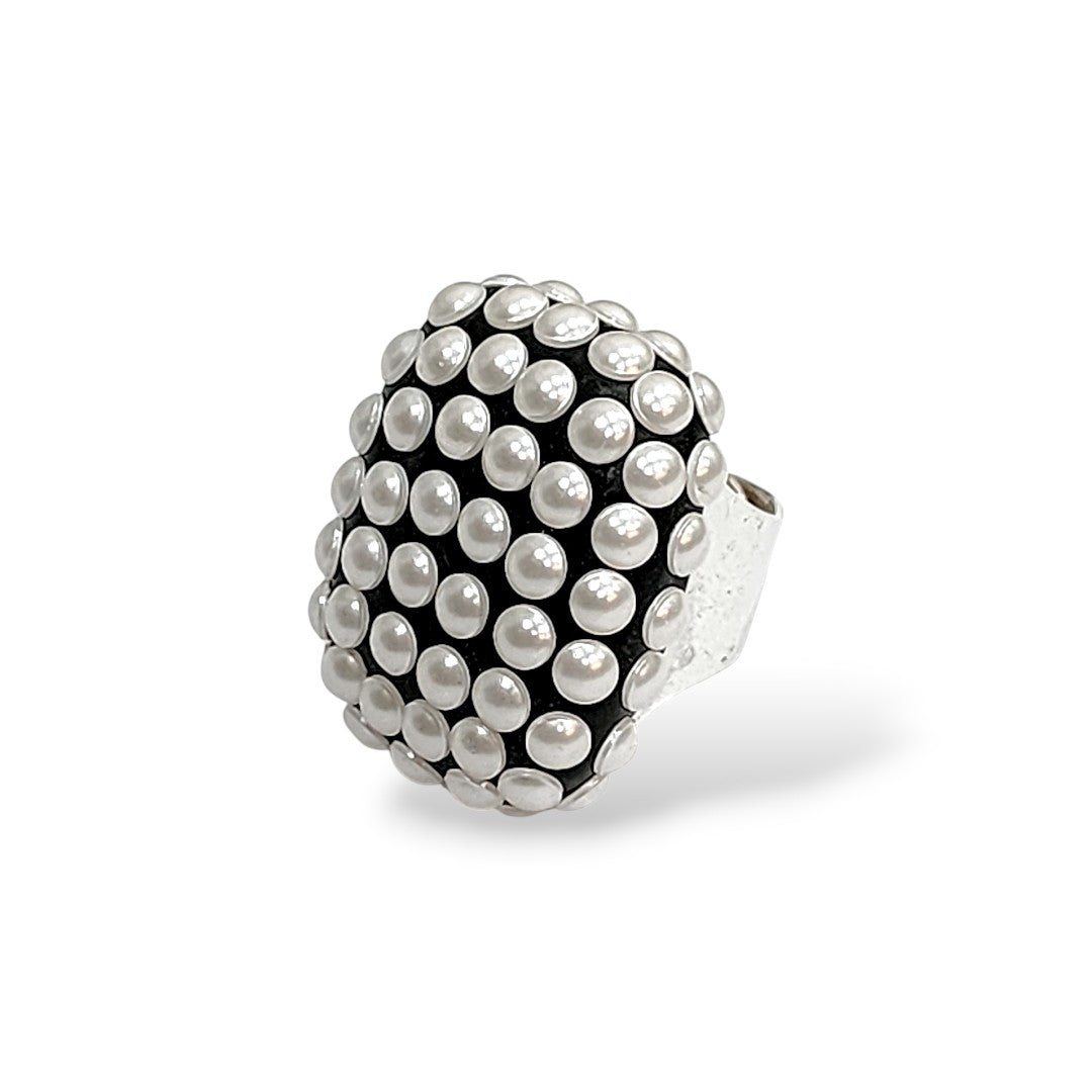 Pearl Square Ring