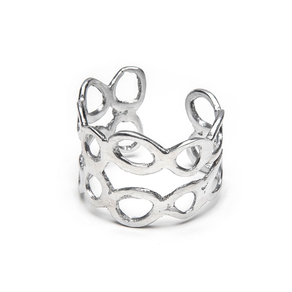 Pierced Cuff Bracelet