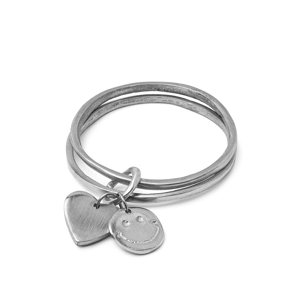 Doble Bracelet Smile/Heart