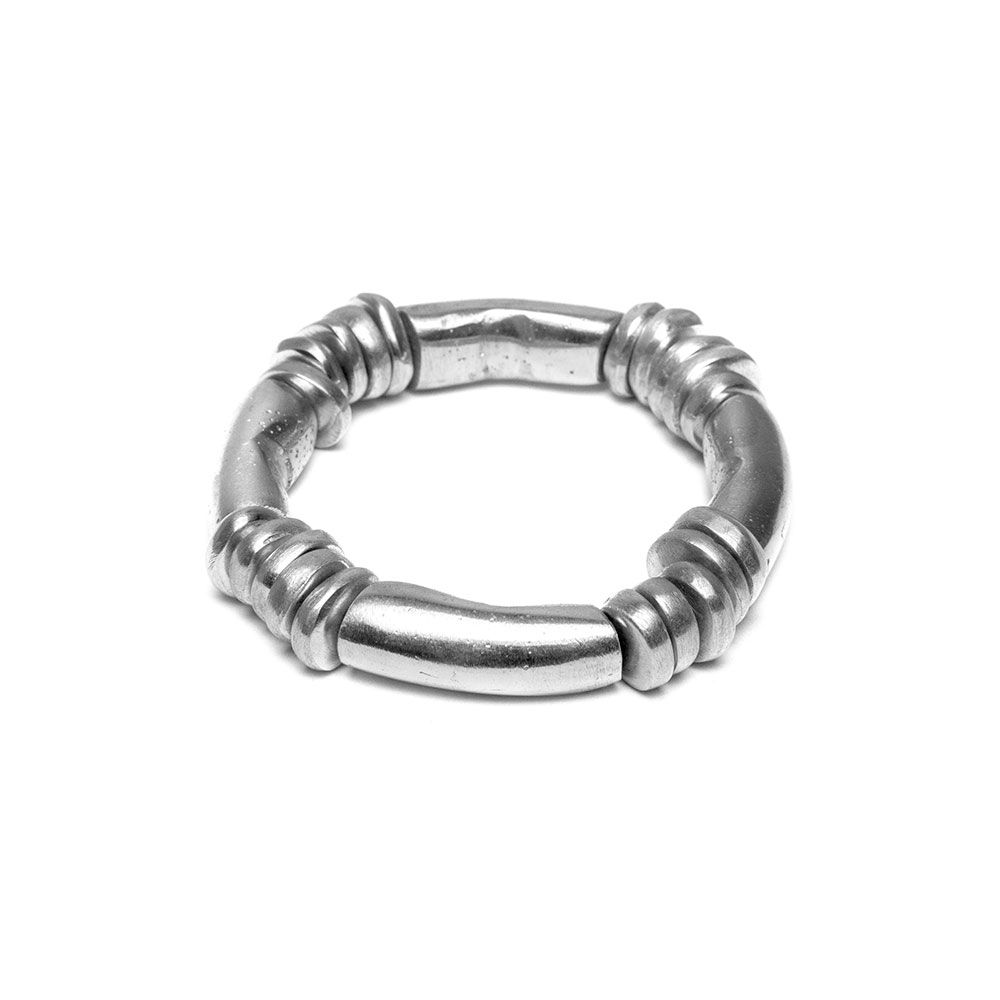 Bars & Washers Elastic Bracelet