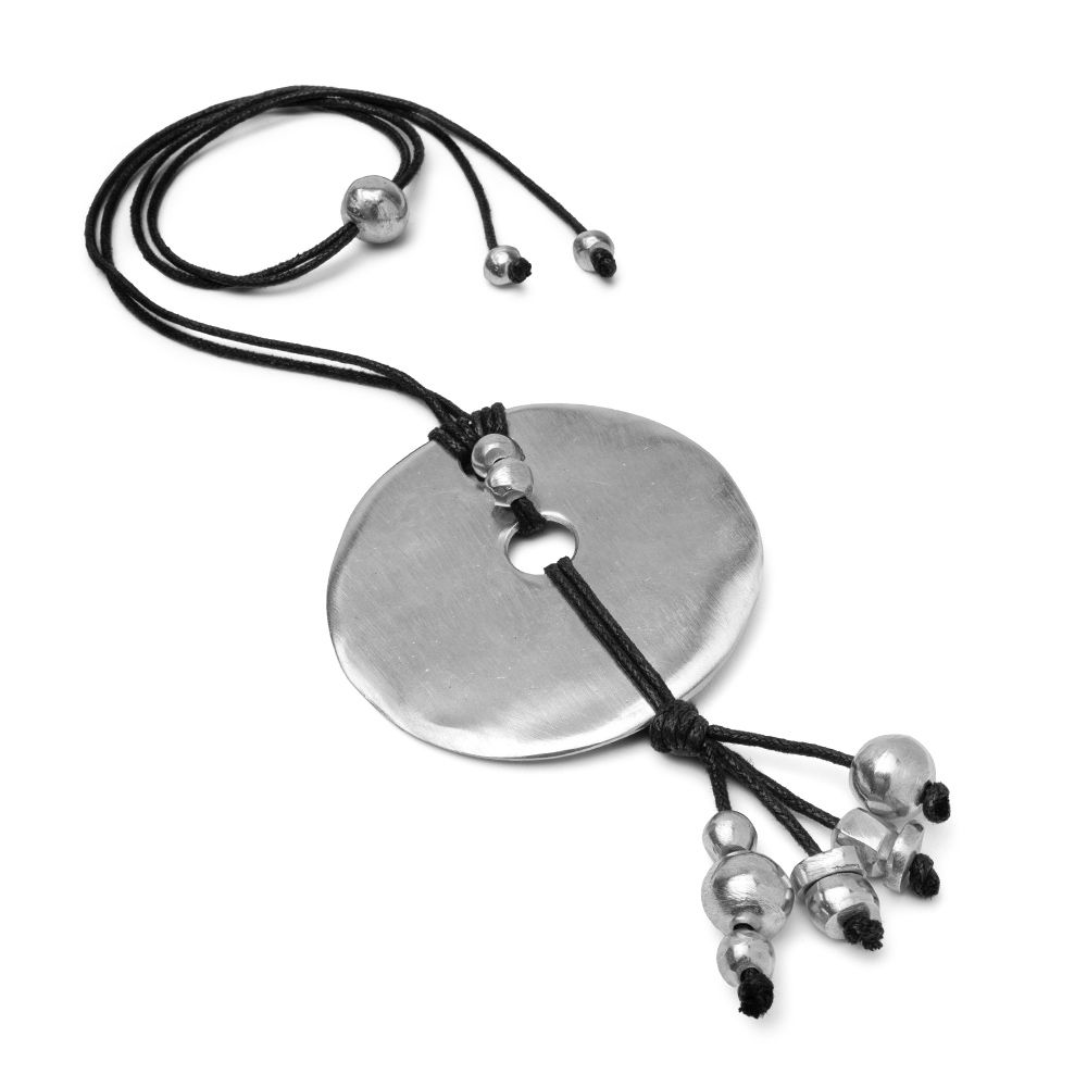 Maxi Round Plate Necklace