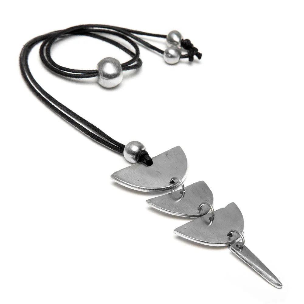 3 Half Moon Necklace