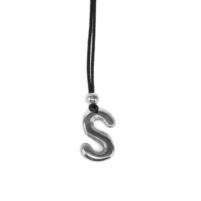 Alphabet Letters Wire Necklace
