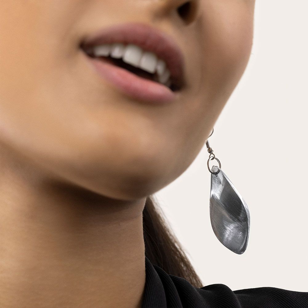 Twisted Diamond Earrings