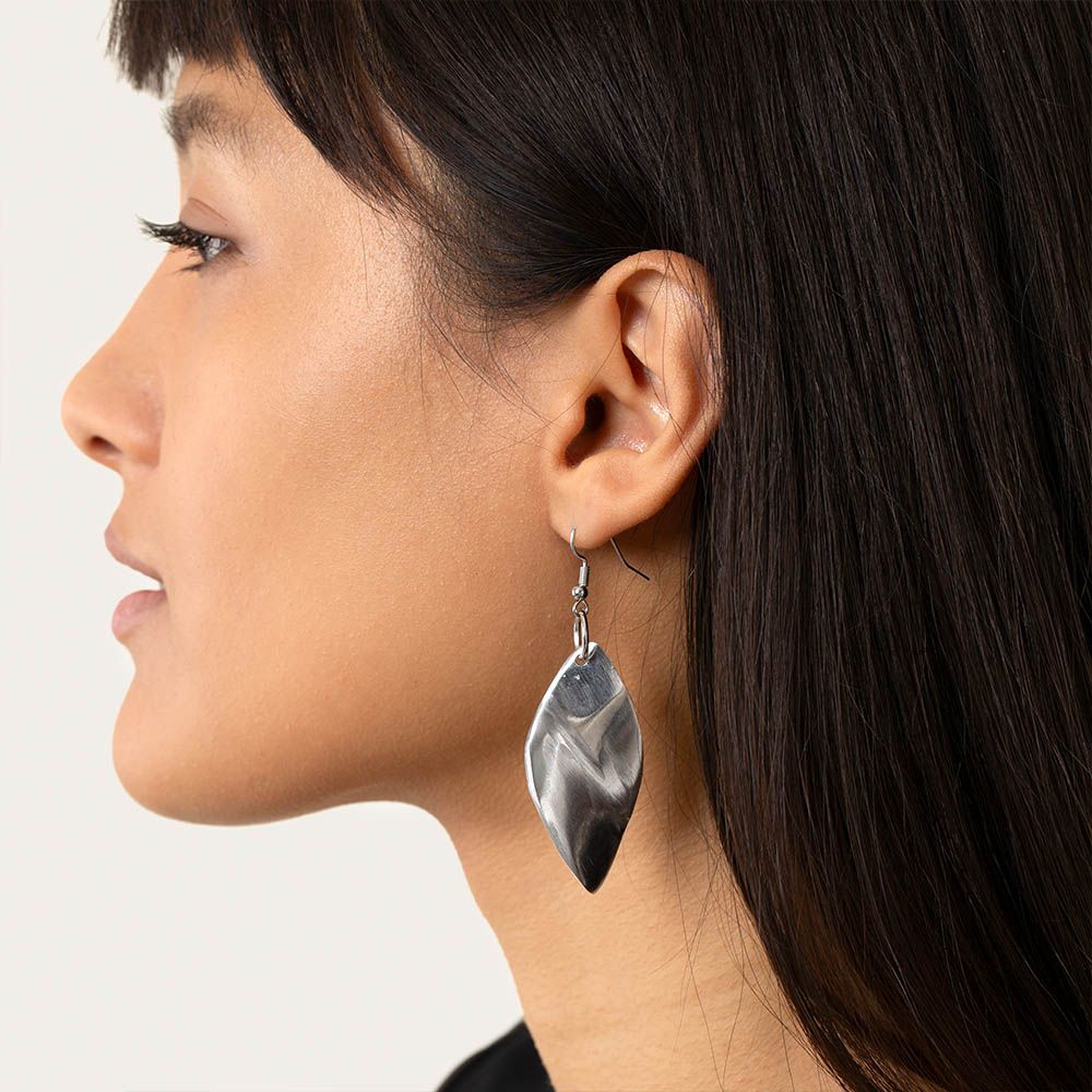 Twisted Diamond Earrings