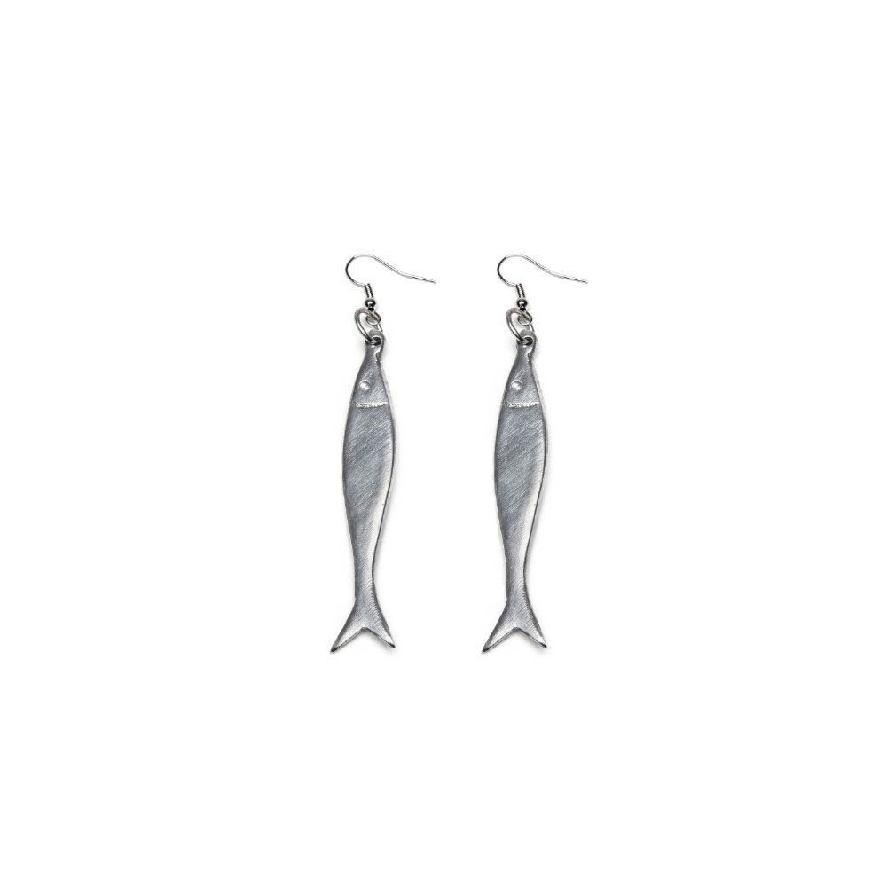 Thin Fish Earrings