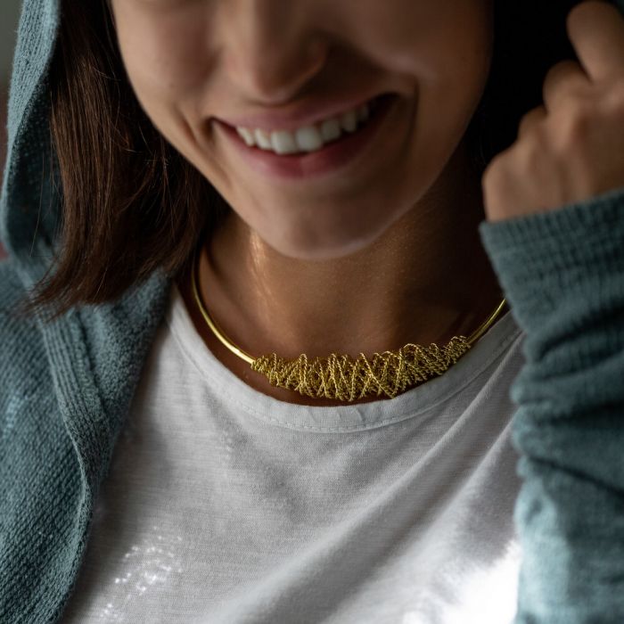 Tangled Choker Necklace