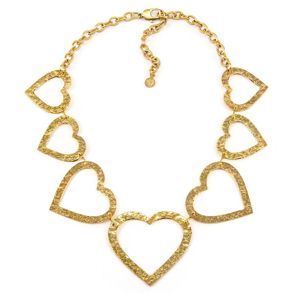 Hearts Silhouettes Necklace