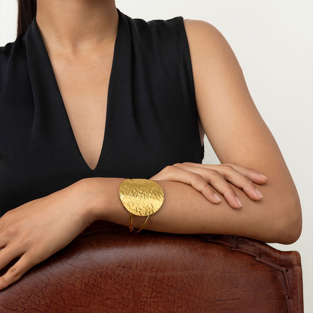 Wrought Plate Cuff Bracelet
