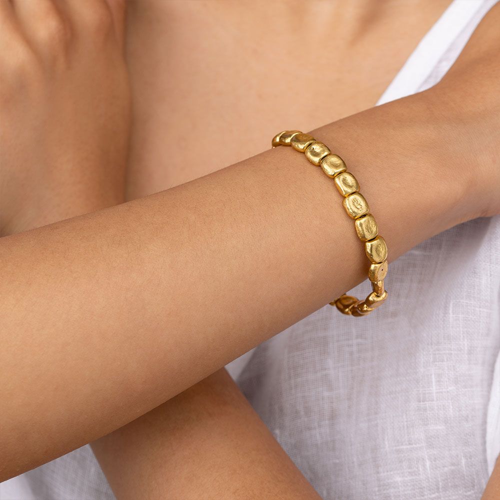 Medium Cubes Elastic Bracelet