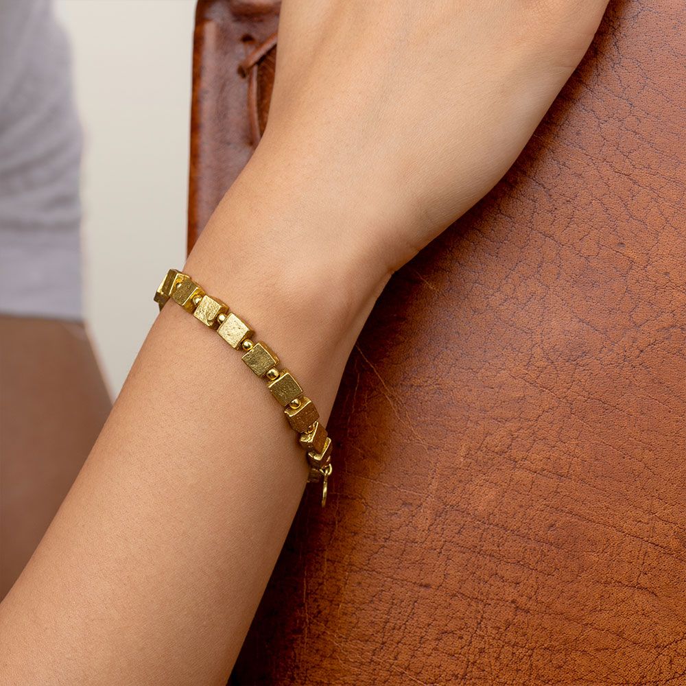 Big Cubes Elastic Bracelet