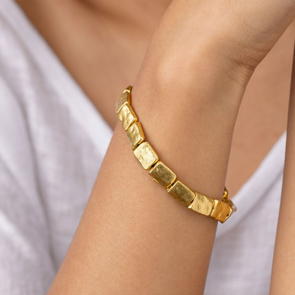 Rectangles Elastic Bracelet
