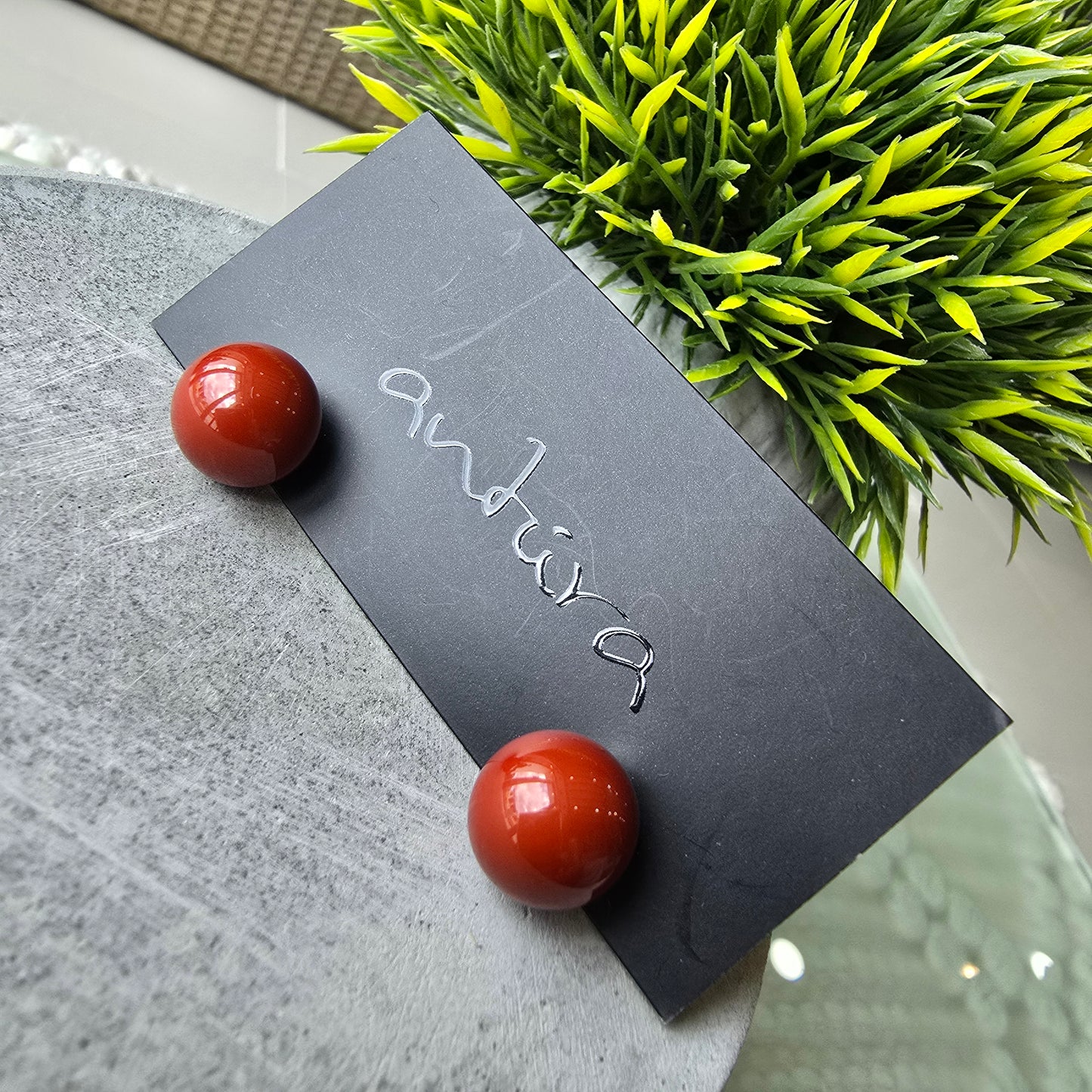 Glossy Balloon Earrings