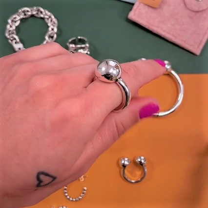 Simplicity Ring (1 sphere)