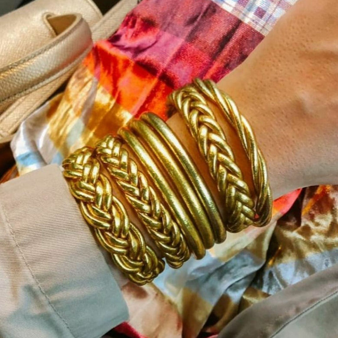 "Bless" Thin Braided Bracelet