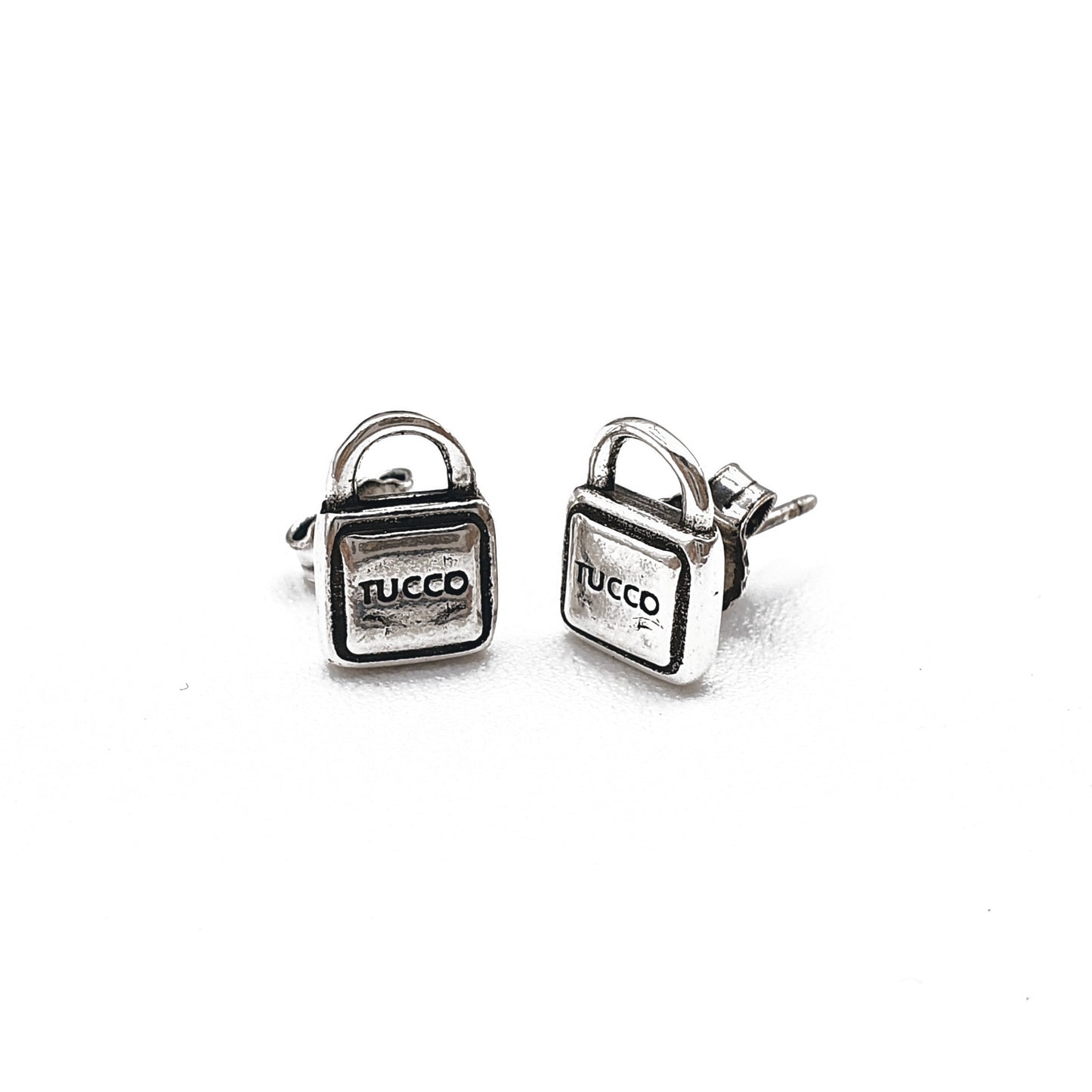 "Closed" Earrings