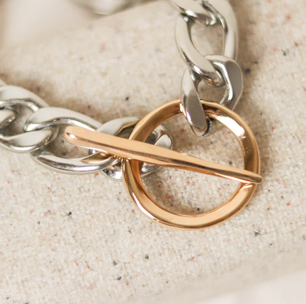 "Rocker Silver" Necklace