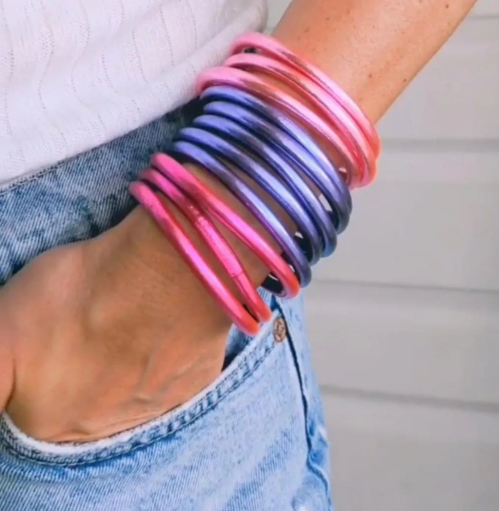 "Bless" Bangle Bracelet