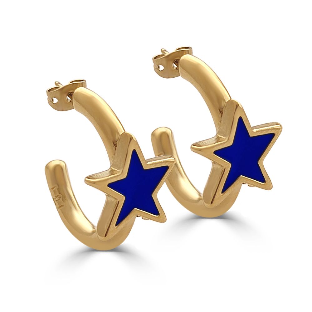 "Pide un Deseo" Hoops Earrings