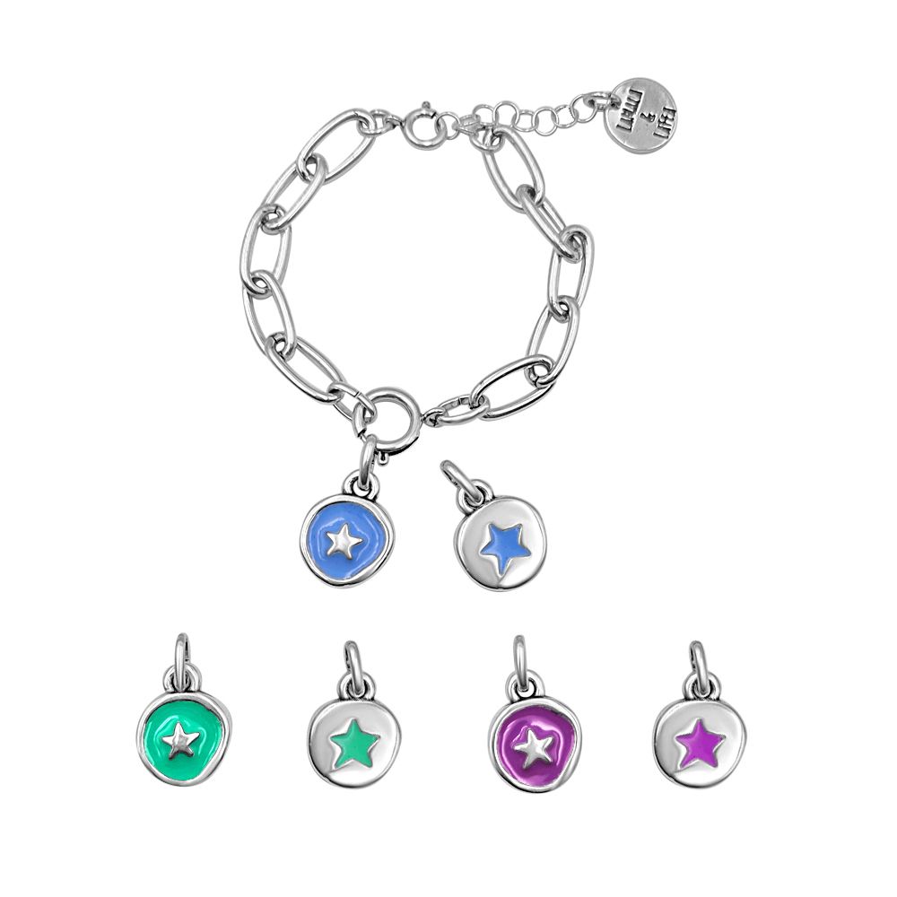 "Interchangeable Charms" Bracelet