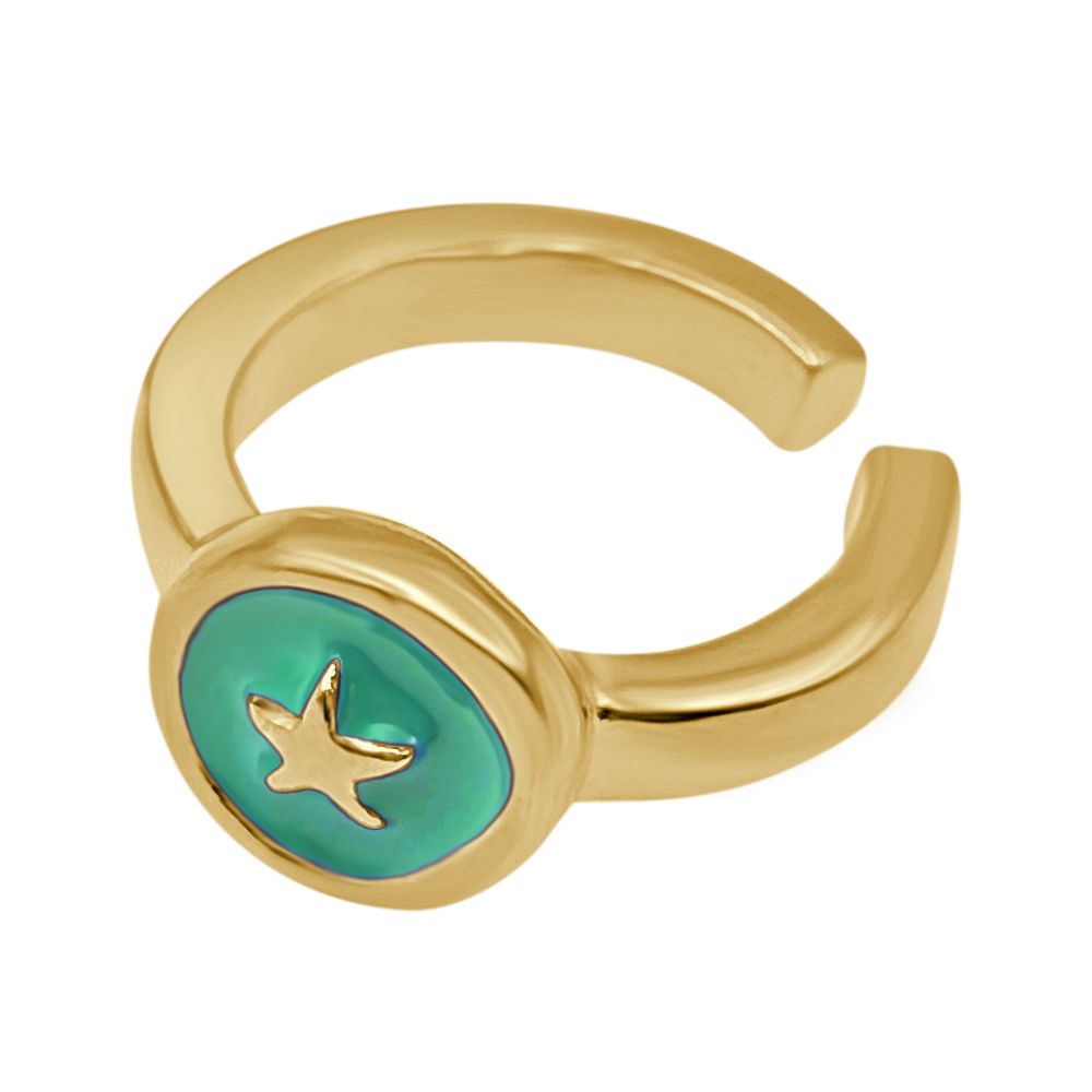 "Star" Gold Ring