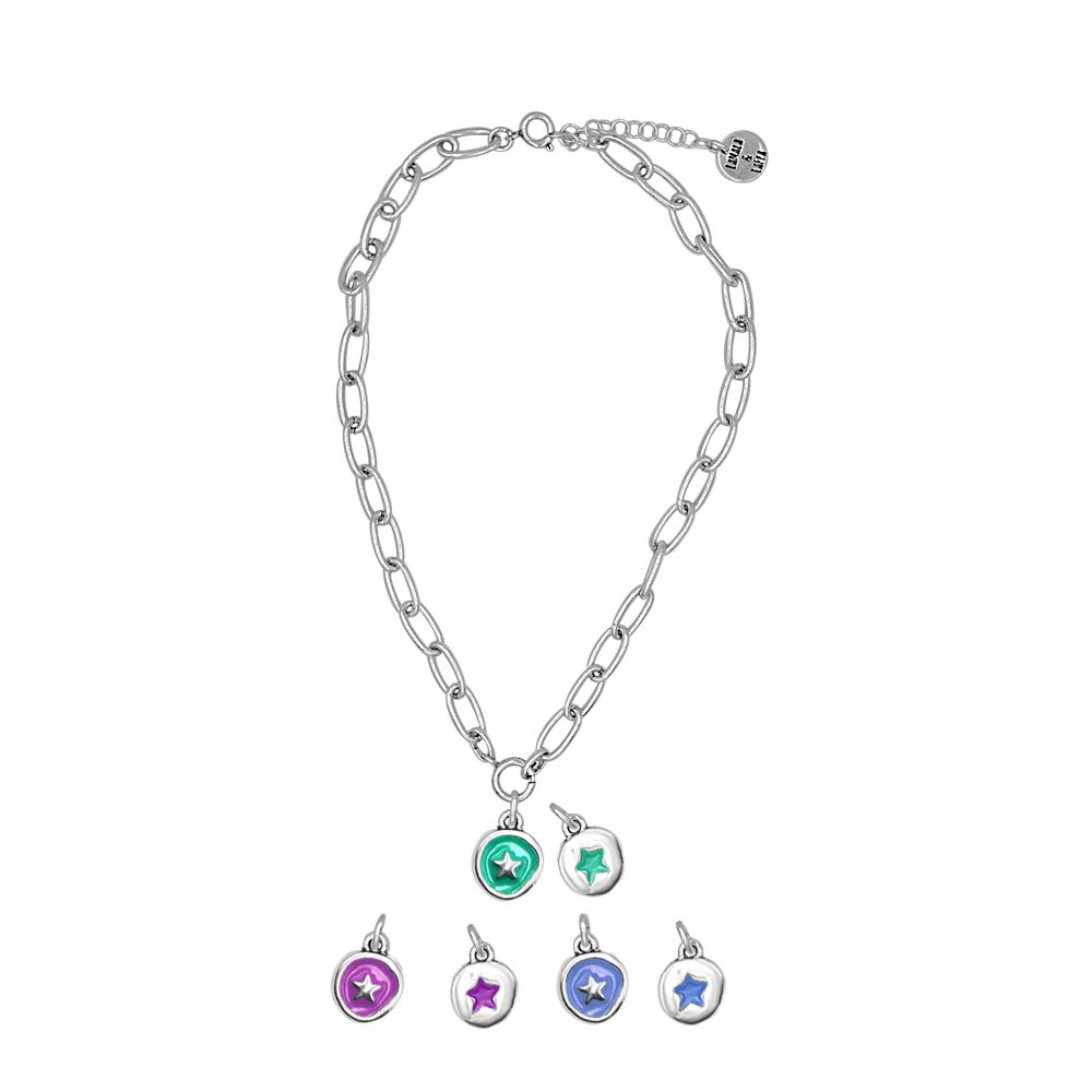 "Interchangeable Charms" Necklace