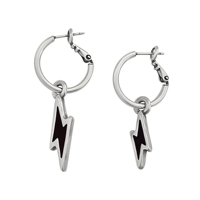 "No Me Rayes" Hoop Earrings