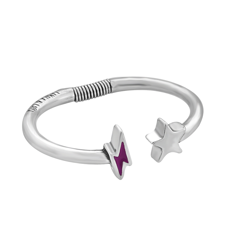 "Noche Eléctrica" Bangle Bracelet