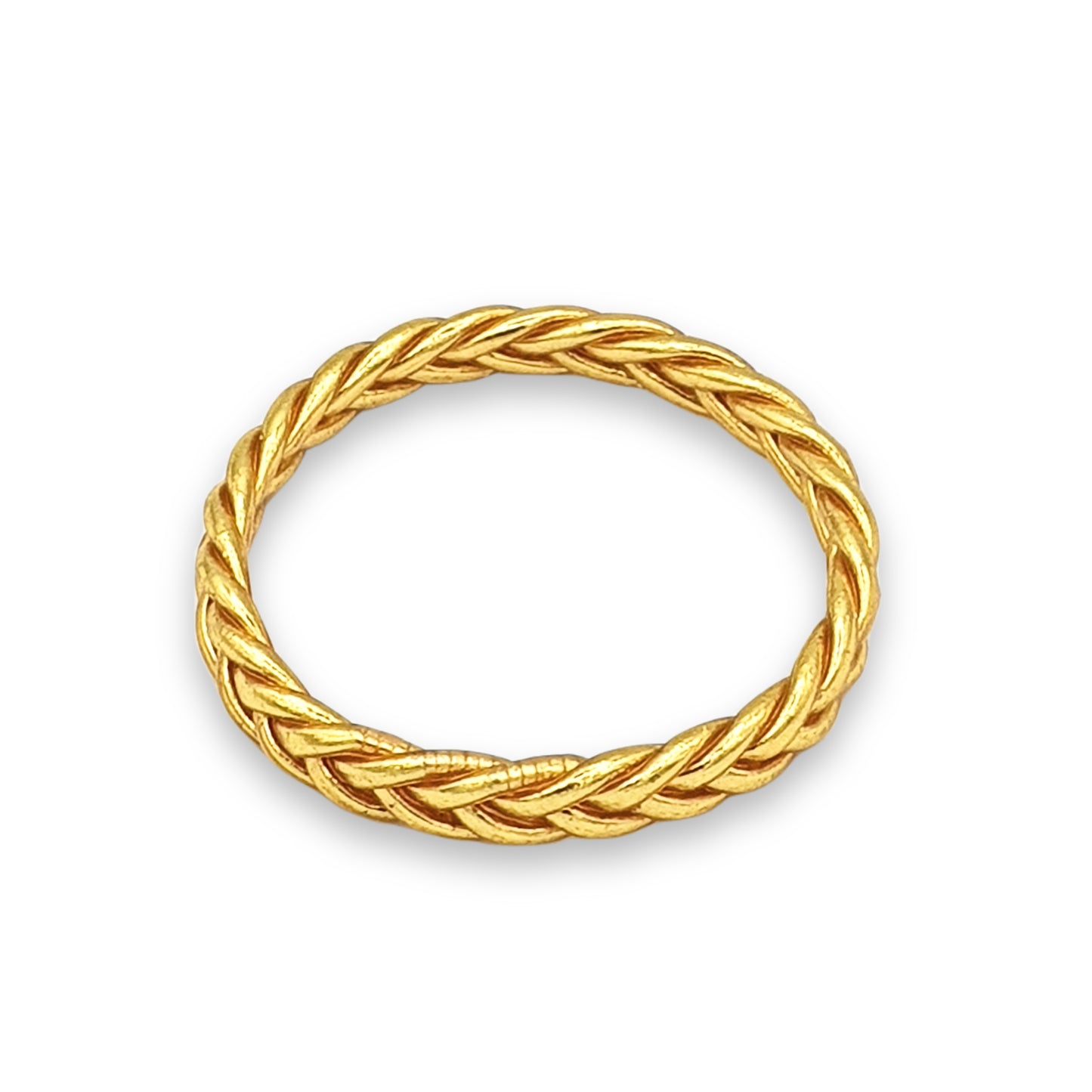 "Bless" Thin Braided Bracelet