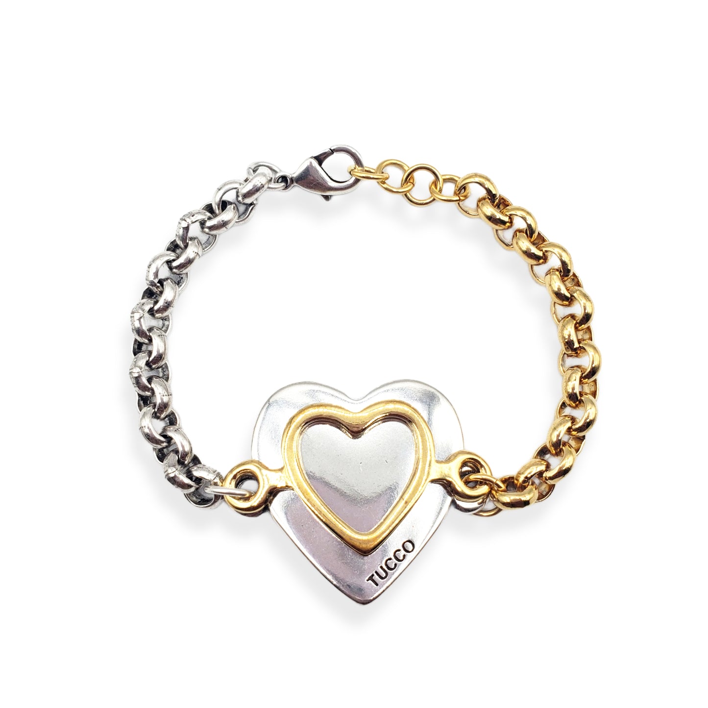 "Ciao Amore" Doble Heart Bracelet