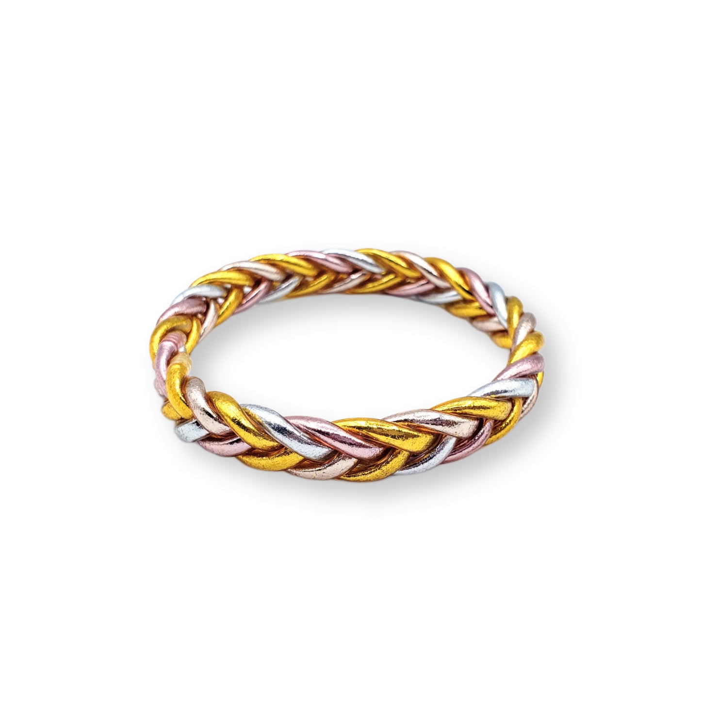 "Bless" Thin Braided Bracelet